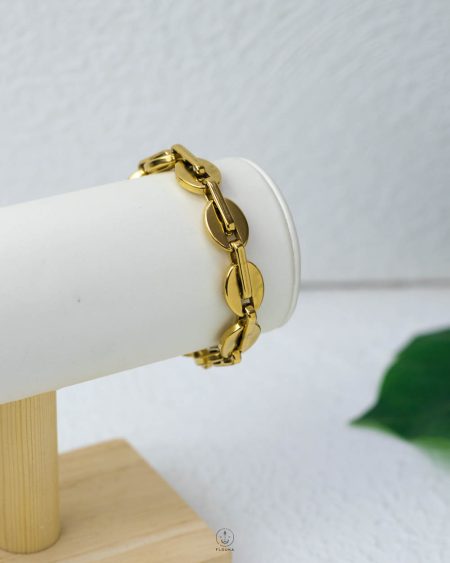 heavy gold bracelet