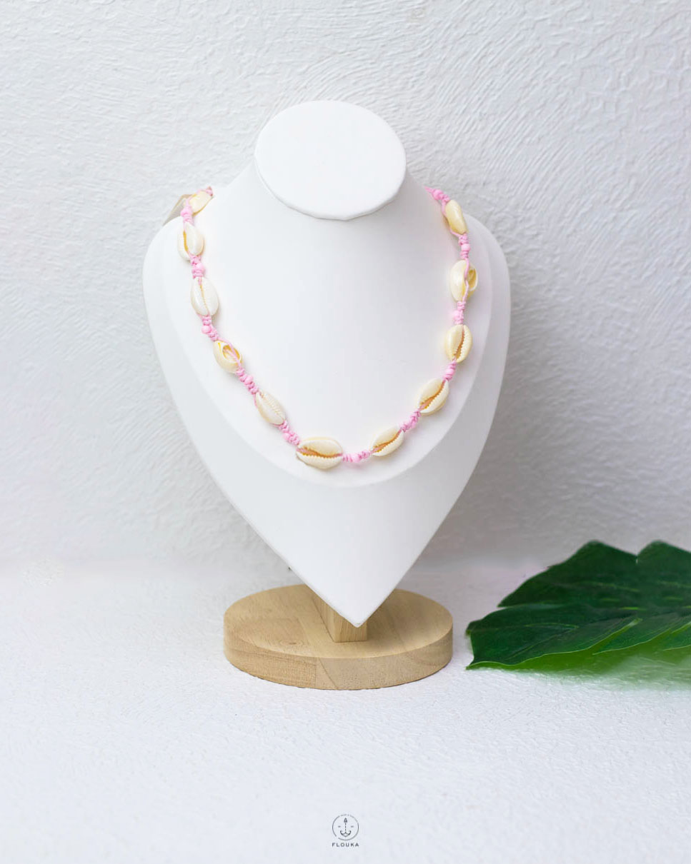 1752623470_N1584.jpg free size summer pink seashell necklace