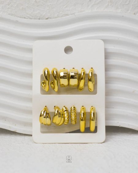CCB gole earing set