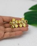 CCB gole rose earing