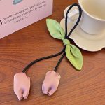 green & pink double tulip toka