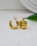 gold Pumpkin earring