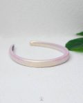 metallic pink collar