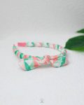 colorfull pink tie collar