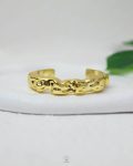 CCB gold mount bracelet