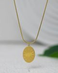 gold sun shine necklace mouce necklace