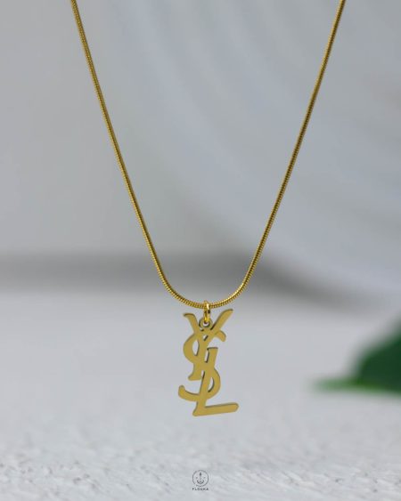 YSL Mause Gold Necklace