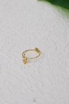 free size gold snake ring