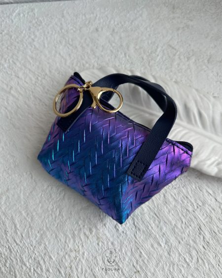 mini metallic Galaxy bag