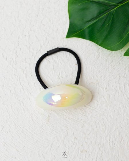 Metallic white pump tokka