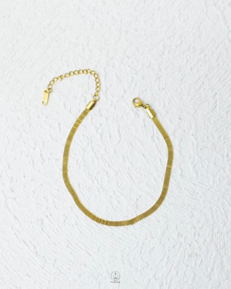 gold fence ankelet