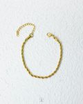 gold rope ankelet