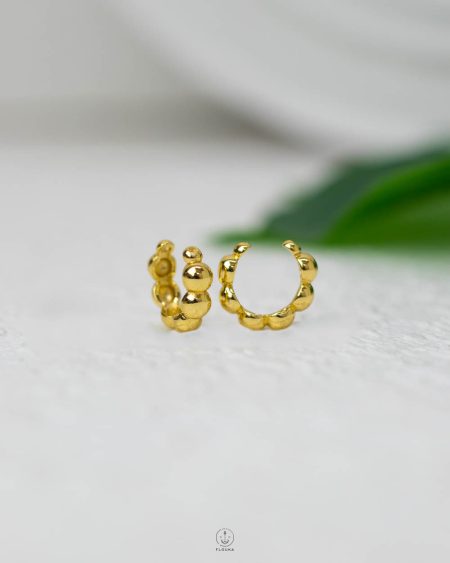 gold mini balls fake piercing