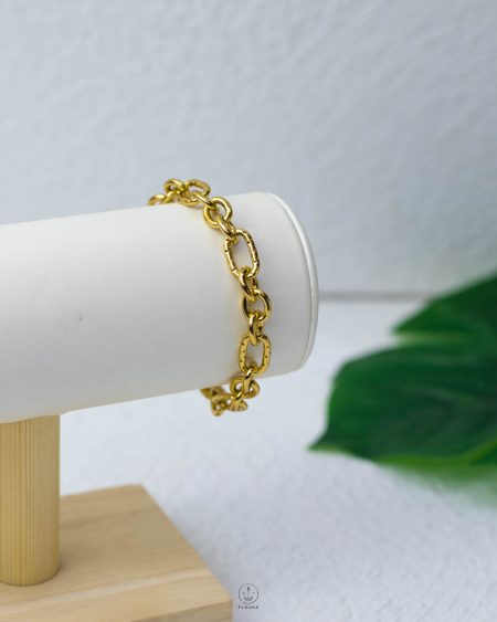 gold rope bracelet