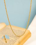 gold rope necklace