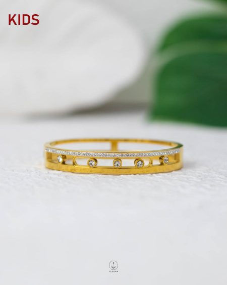 gold messika kids bracelet