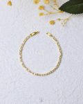 gold Thin tinnes bracelet