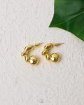 CCB gold Tear earing