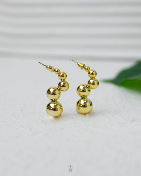 CCB gold earing