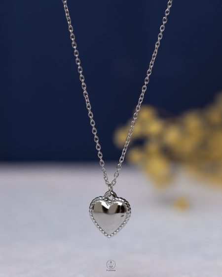 silver cuple tuya necklace