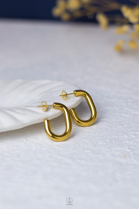 gold 0 earring
