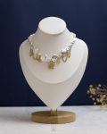 sea animals & white Pearl beads necklace