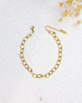 tiny rope gold bracelet