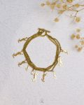 three layer gold YSL bracelet