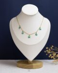 ment green seastar necklace