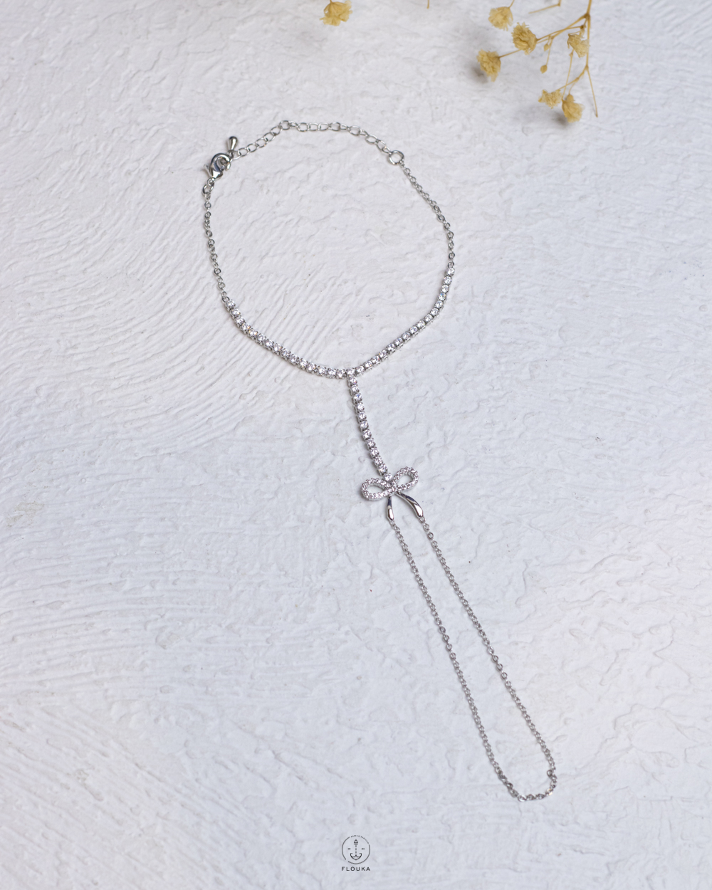 1759159983_b1086.jpg silver tie tennis hand chain bracelet