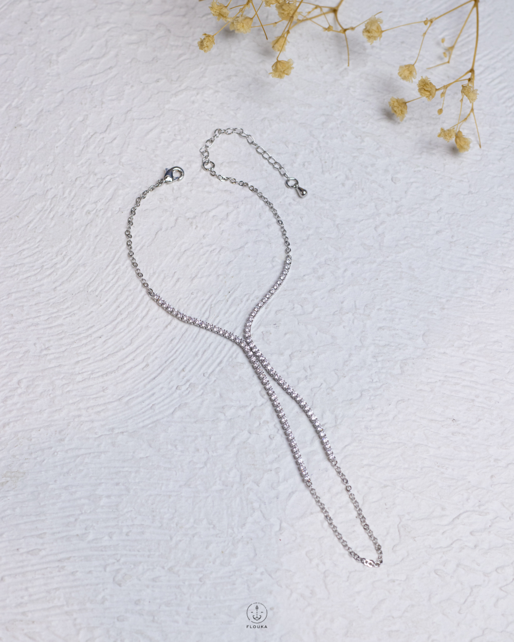 1759163819_b1095.jpg silver X tennis hand chain bracelet