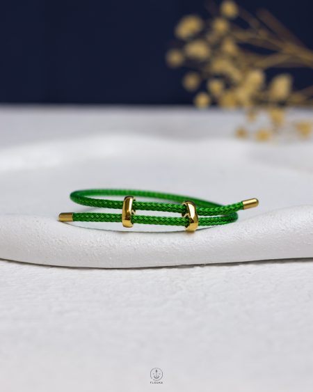 green free size bangle