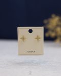 struas gold star earring