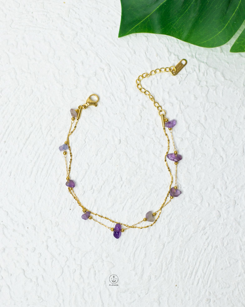 1759526379_b0837.jpg natural amathyst double layer bracelet