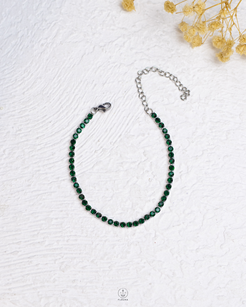 1759705994_b1116.jpg 3mm green tennis silver bracelet