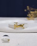 white YSL bangle