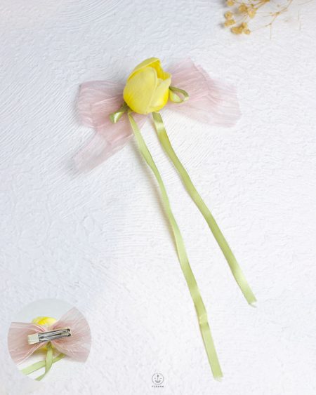 yellow tulip clips toka