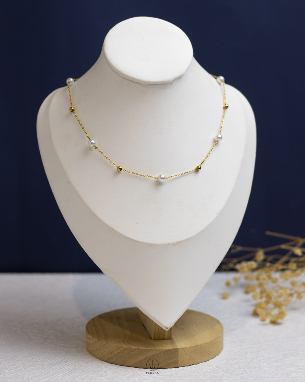 1760367980_n1979.jpg white Pearl beads gold necklace