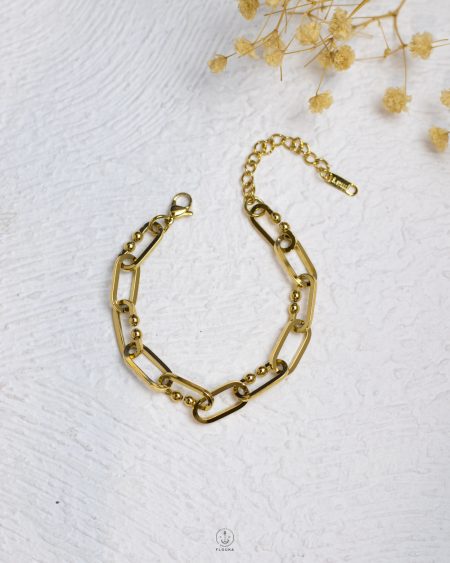gold rope bracelet