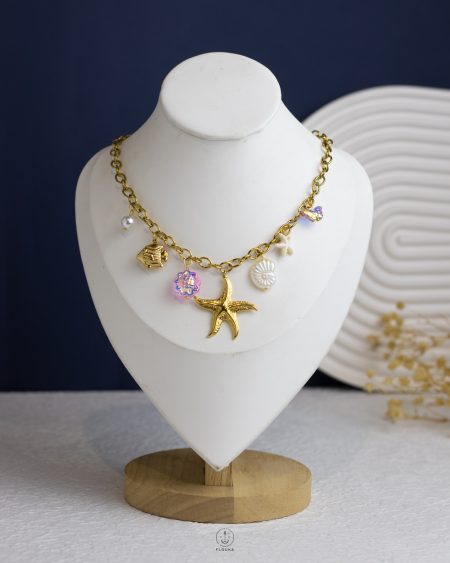 seastar gold necklace