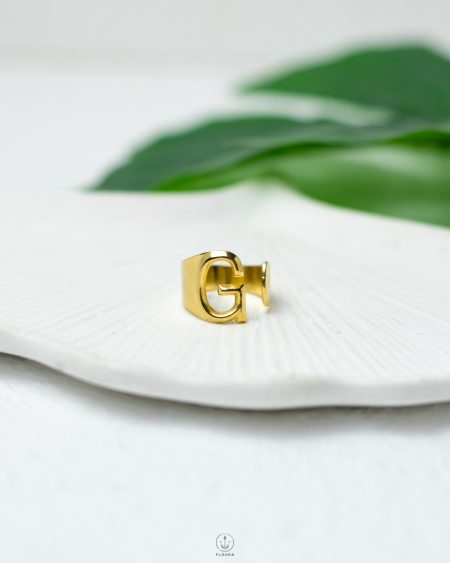G letter Ring