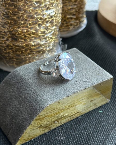 georgina silver ring