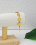 gold chains coin bracelet