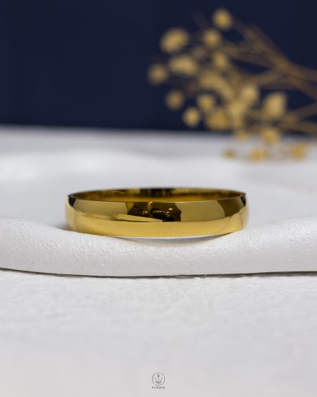 8mm gold pumg bracelet