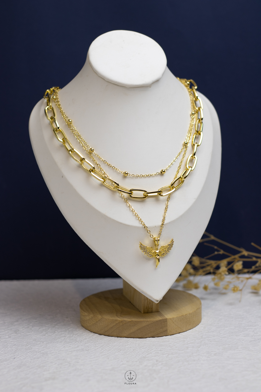 1762109915_n1998.jpg double layer gold Phoenix bird necklace