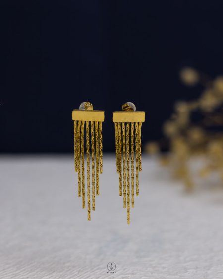 seven layer gold earring