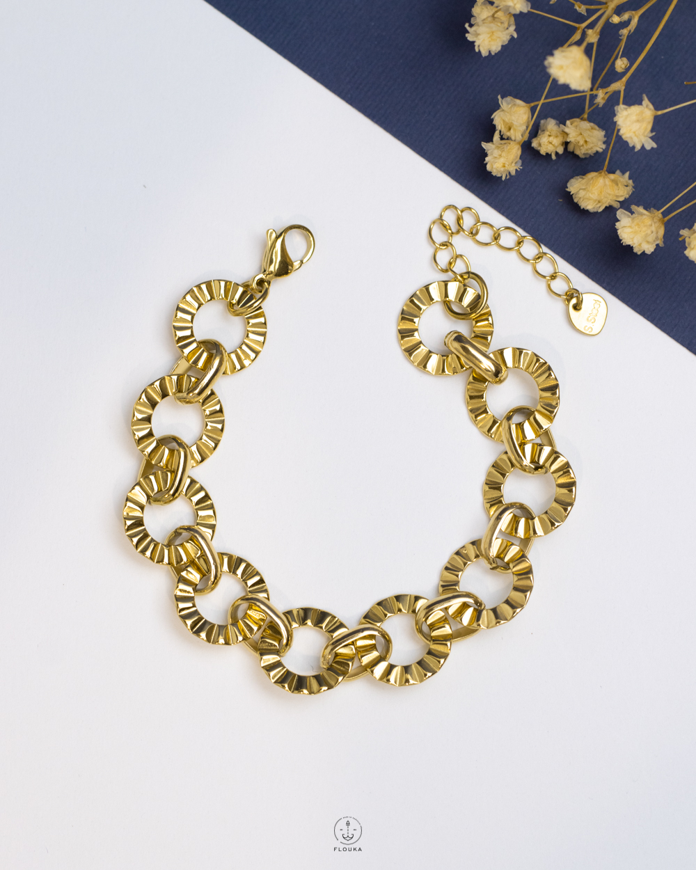 1762278048_b1153.jpg gold Crunchy circle bracelet