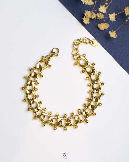 gold rope bracelet
