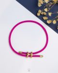 pink hermes bangle
