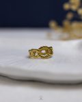 gold rope ring
